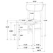 Parkridge 7 Pc Dining Set - Imperial Furniture (Las Vegas, NV) - Multi Location