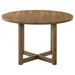 Crestmore 5-piece 46-inch Round Wood Dining Table Set Walnut - Imperial Furniture (Las Vegas, NV) - Multi Location