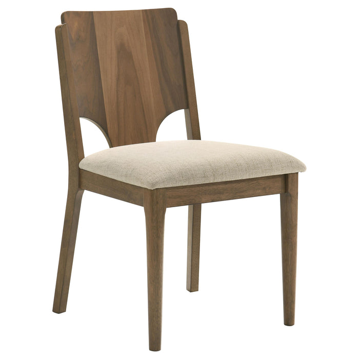 Crestmore 5-piece 46-inch Round Wood Dining Table Set Walnut - Imperial Furniture (Las Vegas, NV) - Multi Location