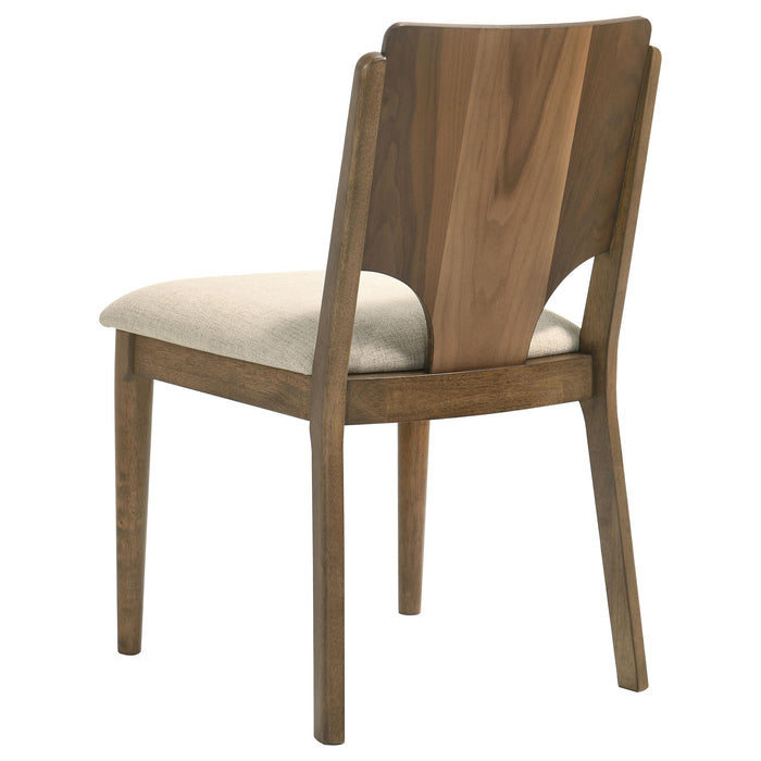 Crestmore 5-piece 46-inch Round Wood Dining Table Set Walnut - Imperial Furniture (Las Vegas, NV) - Multi Location