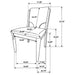 Crestmore 5 Pc Dining Set - Imperial Furniture (Las Vegas, NV) - Multi Location