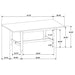 Crestmore 71-inch Rectangular Wood Dining Table Walnut - Imperial Furniture (Las Vegas, NV) - Multi Location