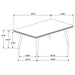 Onslow 5 Pc Dining Set - Imperial Furniture (Las Vegas, NV) - Multi Location