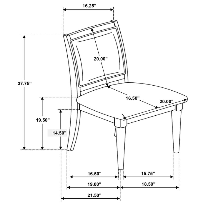 Onslow 5 Pc Dining Set - Imperial Furniture (Las Vegas, NV) - Multi Location