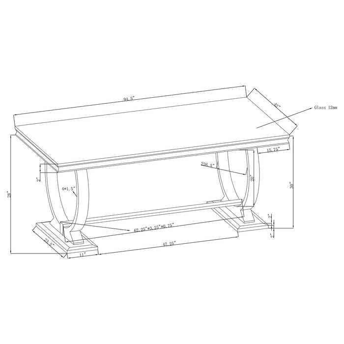 Antoine Dining Sets - Imperial Furniture (Las Vegas, NV) - Multi Location