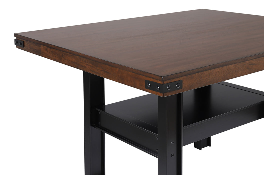 Patterson 5 Pc Counter Height Dining Set - Imperial Furniture (Las Vegas, NV) - Multi Location