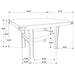 Patterson 5 Pc Counter Height Dining Set - Imperial Furniture (Las Vegas, NV) - Multi Location