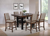 Patterson 7 Pc Counter Height Dining Set - Imperial Furniture (Las Vegas, NV) - Multi Location