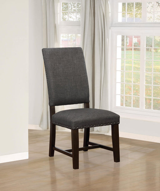 Twain Upholstered Side Chairs Warm Grey (Set of 2) - Imperial Furniture (Las Vegas, NV) - Multi Location