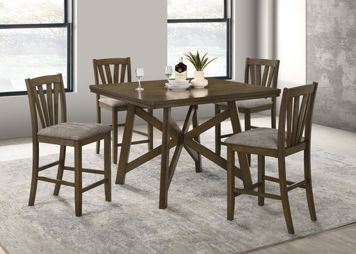 Canfield 5 Pc Counter Height Dining Set - Imperial Furniture (Las Vegas, NV) - Multi Location
