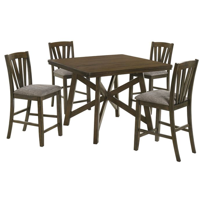 Canfield 5 Pc Counter Height Dining Set - Imperial Furniture (Las Vegas, NV) - Multi Location