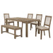 Scottsdale 6 Pc Dining Set - Imperial Furniture (Las Vegas, NV) - Multi Location