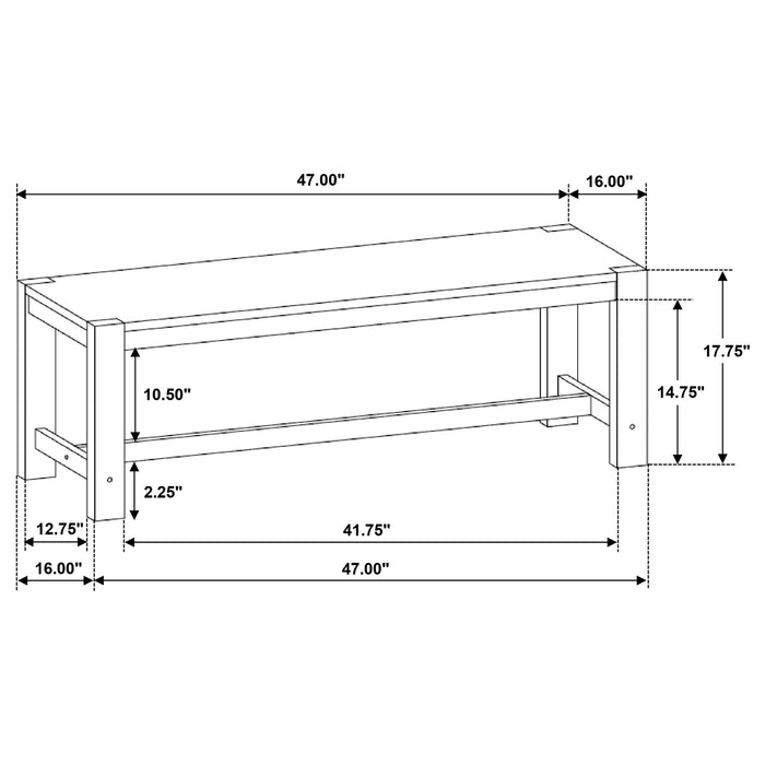 Scottsdale Bench - Imperial Furniture (Las Vegas, NV) - Multi Location