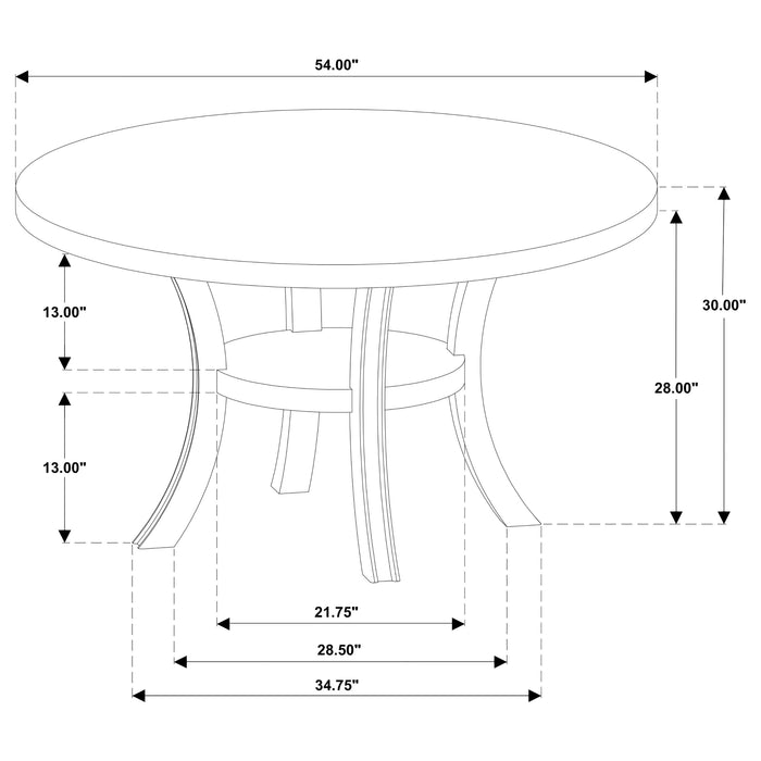 Judd 5 Pc Dining Set - Imperial Furniture (Las Vegas, NV) - Multi Location