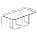 Desden Dining Table - Imperial Furniture (Las Vegas, NV) - Multi Location