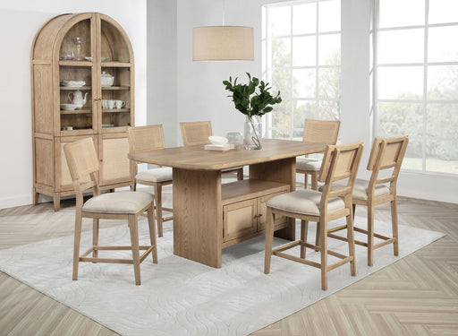 Kailani 8 Pc Counter Height Dining Set - Imperial Furniture (Las Vegas, NV) - Multi Location