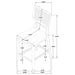 Kailani 8 Pc Counter Height Dining Set - Imperial Furniture (Las Vegas, NV) - Multi Location