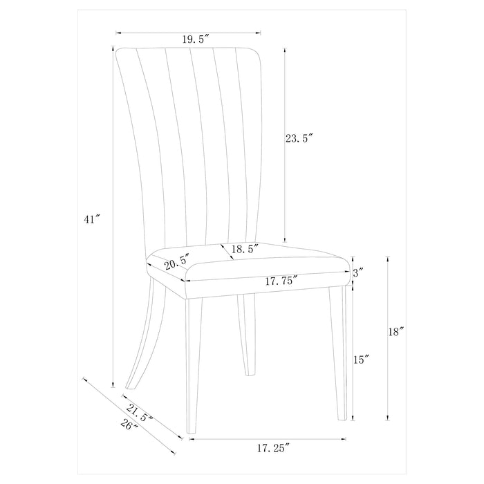 Beaufort 5 Pc Dining Sets - Imperial Furniture (Las Vegas, NV) - Multi Location