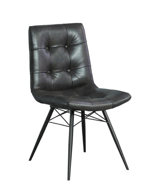 Aiken Tufted Dining Chairs Charcoal (Set of 4) - Imperial Furniture (Las Vegas, NV) - Multi Location
