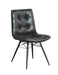 Aiken Tufted Dining Chairs Charcoal (Set of 4) - Imperial Furniture (Las Vegas, NV) - Multi Location