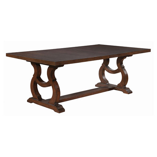 Brockway Trestle Dining Table Antique Java - Imperial Furniture (Las Vegas, NV) - Multi Location