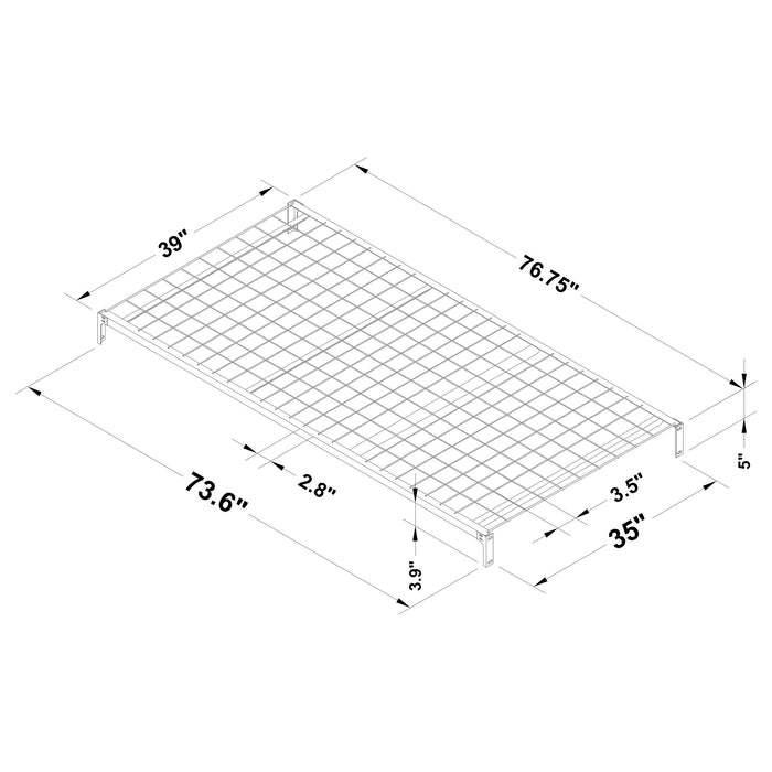 Pippa Bed Frame - Imperial Furniture (Las Vegas, NV) - Multi Location