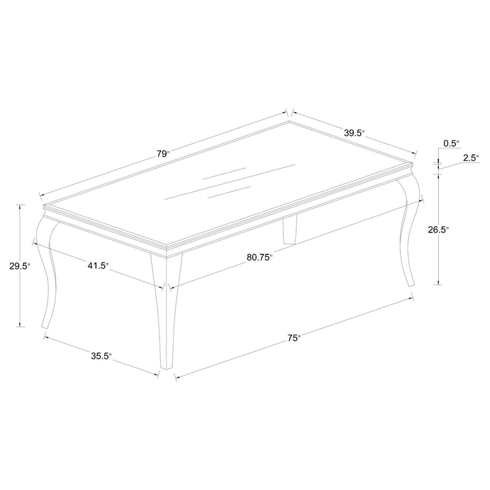 Carone 5 Pc Sets - Imperial Furniture (Las Vegas, NV) - Multi Location