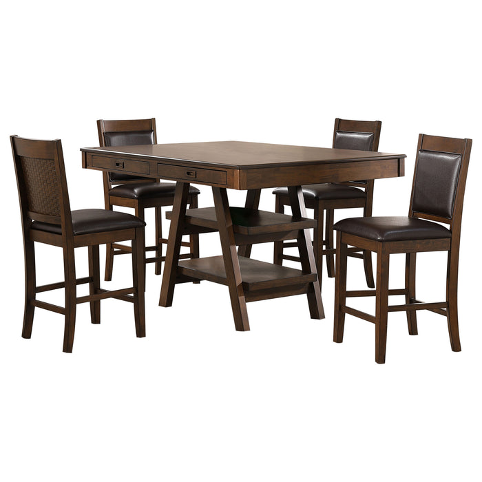 Dewey 5 Pc Counter Height Dining Sets - Imperial Furniture (Las Vegas, NV) - Multi Location
