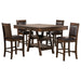 Dewey 5 Pc Counter Height Dining Sets - Imperial Furniture (Las Vegas, NV) - Multi Location