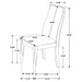 Wes Dining Sets - Imperial Furniture (Las Vegas, NV) - Multi Location