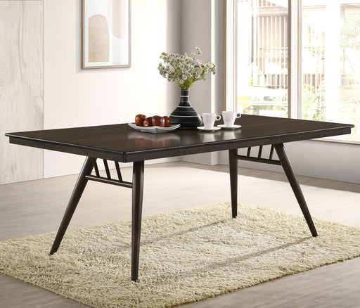 Wes Rectangular Dining Table Dark Walnut - Imperial Furniture (Las Vegas, NV) - Multi Location