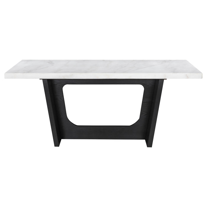 Sherry Rectangular Marble Top Dining Table set - Imperial Furniture (Las Vegas, NV) - Multi Location