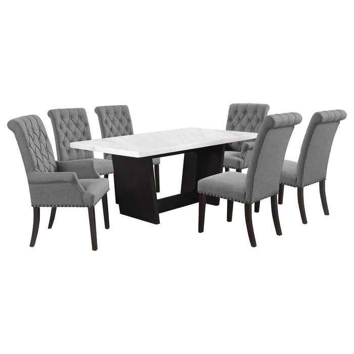 Sherry 7 Pc Dining Set - Imperial Furniture (Las Vegas, NV) - Multi Location