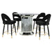 Ellie 5 Pc Counter Height Dining Sets - Imperial Furniture (Las Vegas, NV) - Multi Location