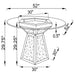 Quinn 5 Pc Dining Sets - Imperial Furniture (Las Vegas, NV) - Multi Location