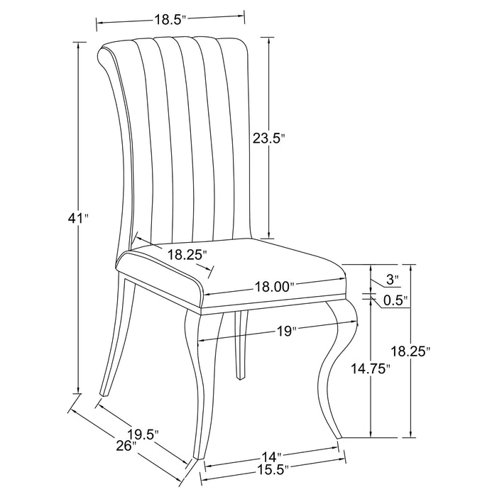 Quinn 5 Pc Dining Sets - Imperial Furniture (Las Vegas, NV) - Multi Location