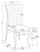 Marilyn 5 Pc Dining Sets - Imperial Furniture (Las Vegas, NV) - Multi Location