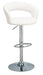 Barraza 29" Adjustable Height Bar Stool White and Chrome - Imperial Furniture (Las Vegas, NV) - Multi Location