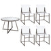 Jillian 5 Pc Dining Set - Imperial Furniture (Las Vegas, NV) - Multi Location