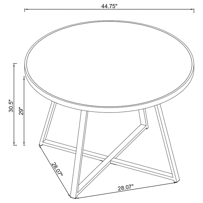 Jillian 5 Pc Dining Set - Imperial Furniture (Las Vegas, NV) - Multi Location