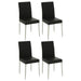 Maston Upholstered Dining Chairs Black (Set of 4) - Imperial Furniture (Las Vegas, NV) - Multi Location