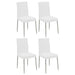Maston Upholstered Dining Chairs White (Set of 4) - Imperial Furniture (Las Vegas, NV) - Multi Location