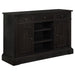 Phelps 2-door Rectangular Server Antique Noir - Imperial Furniture (Las Vegas, NV) - Multi Location