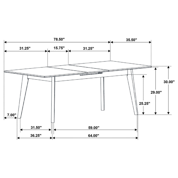 Crestmont 7 Pc Dining Set - Imperial Furniture (Las Vegas, NV) - Multi Location