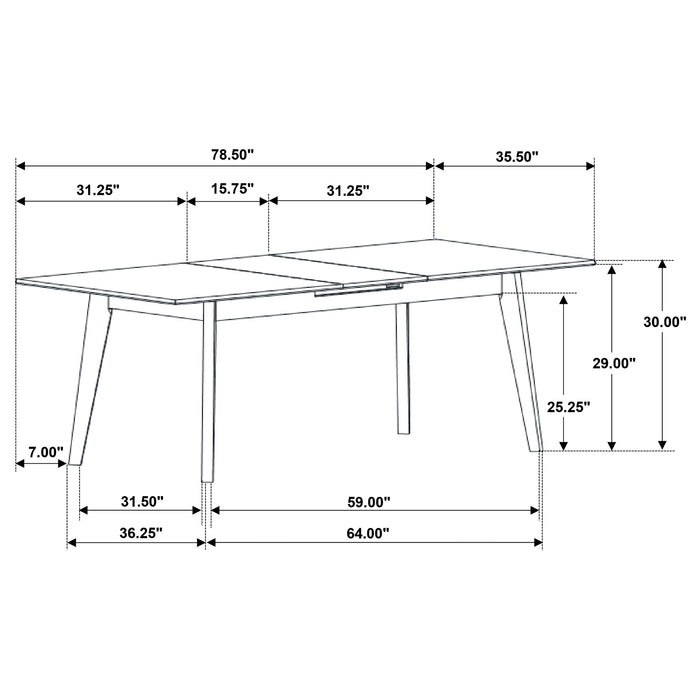 Crestmont Dining Table - Imperial Furniture (Las Vegas, NV) - Multi Location