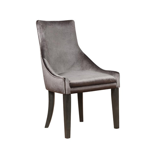 Phelps Upholstered Demi Wing Chairs Grey (Set of 2) - Imperial Furniture (Las Vegas, NV) - Multi Location
