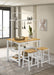 Edgeworth 3-piece Kitchen Island Counter Table Set White - Imperial Furniture (Las Vegas, NV) - Multi Location