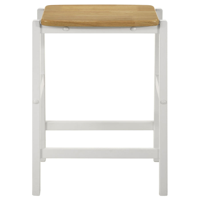 Edgeworth 3-piece Kitchen Island Counter Table Set White - Imperial Furniture (Las Vegas, NV) - Multi Location