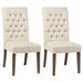 Douglas Tufted Back Dining Chairs Vineyard Oak (Set of 2) - Imperial Furniture (Las Vegas, NV) - Multi Location