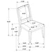 Trofello 5 Pc Dining Set - Imperial Furniture (Las Vegas, NV) - Multi Location